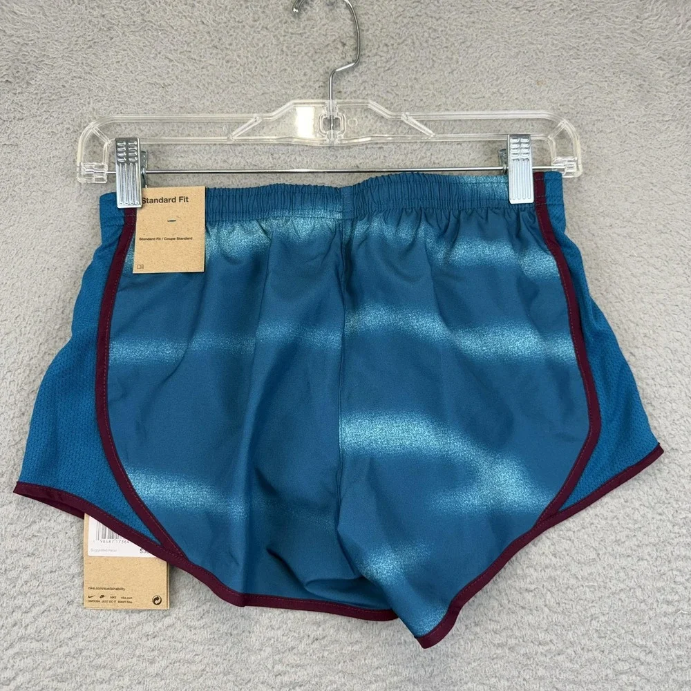 Nike Shorts Kids Medium Blue Stripe Dri-FIT‎ Running Training 3.5